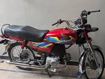 HONDA CD70 KARACHI NUMBER