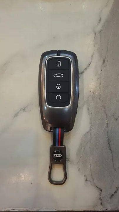 CAR JAECOO Metal Key Cover for JAECOO J7 SHS PHEV 2025–2026 Scratch proof Dust proof Water proof