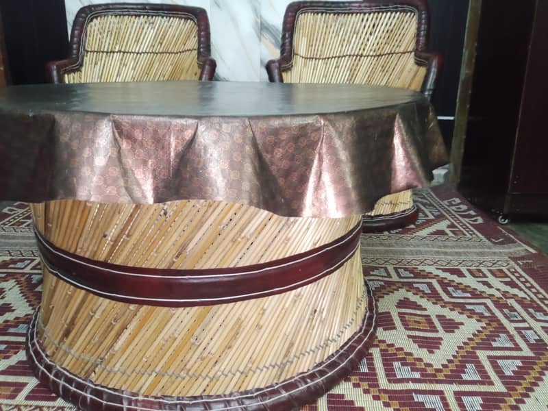 2 Chairs & Table 1