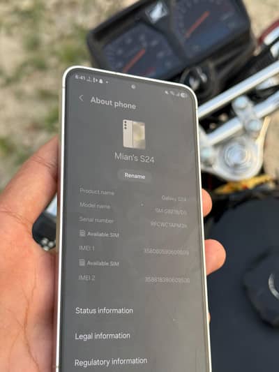 Samsung Mobile S24