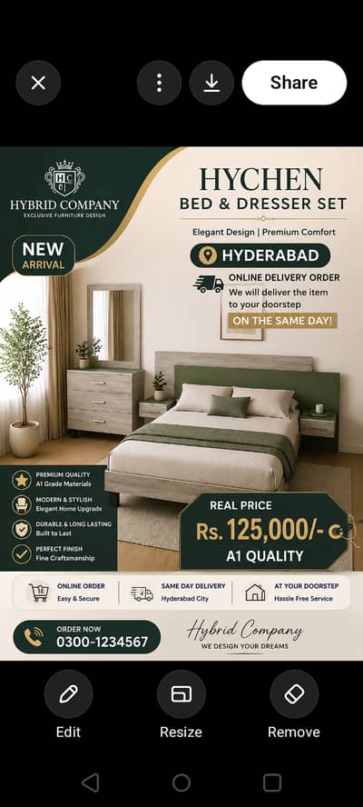 Three Piece Bedroom Set