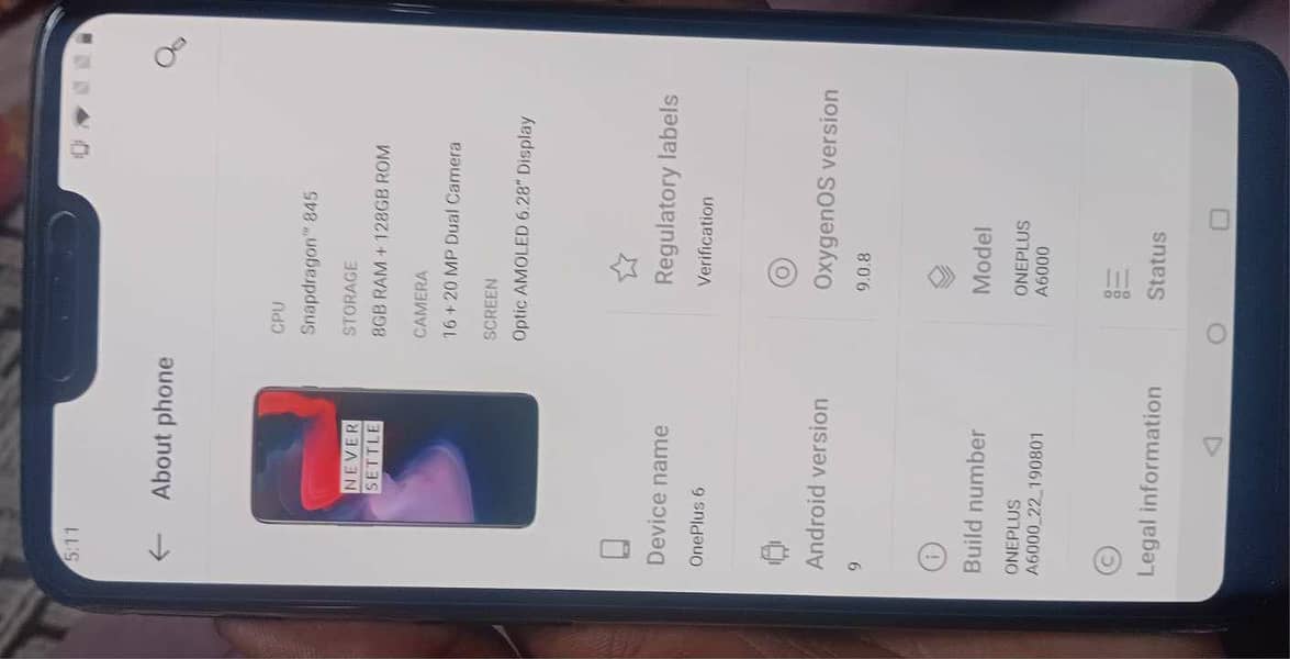 One Plus 6 2