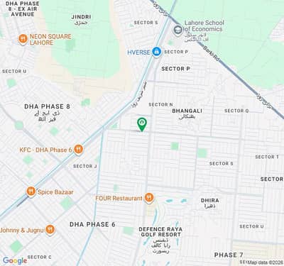 1 Kanal Plot for Sale DHA Lahore Phase 6, Block N