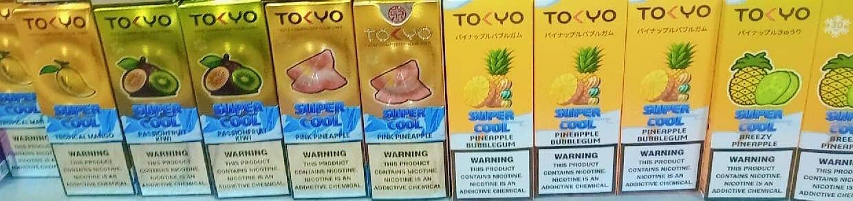 *Tokyo E liquid Flavors,*