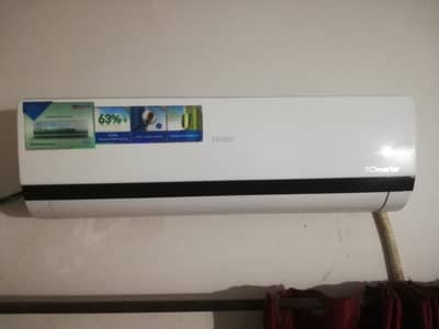 Haier dc inverter golden fin condenser