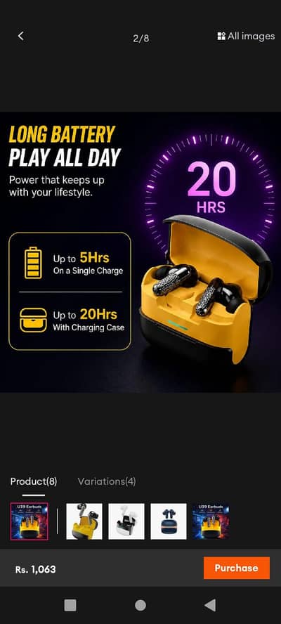 U39 Earbuds All Rounder