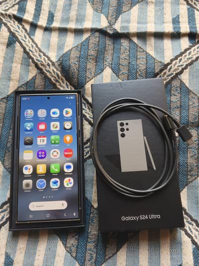 Samsung Mobile S24 Ultra non pta with box