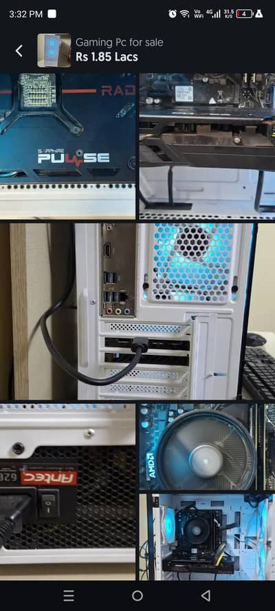 RGB gaming pc