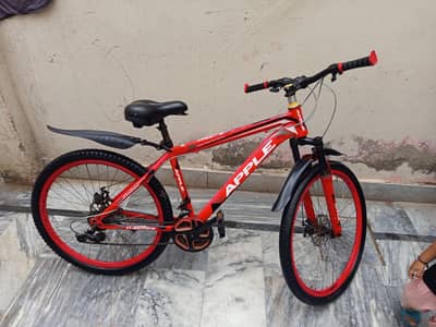 Apple Mountain Bike 26" Gears wali Cycle - Good Condition