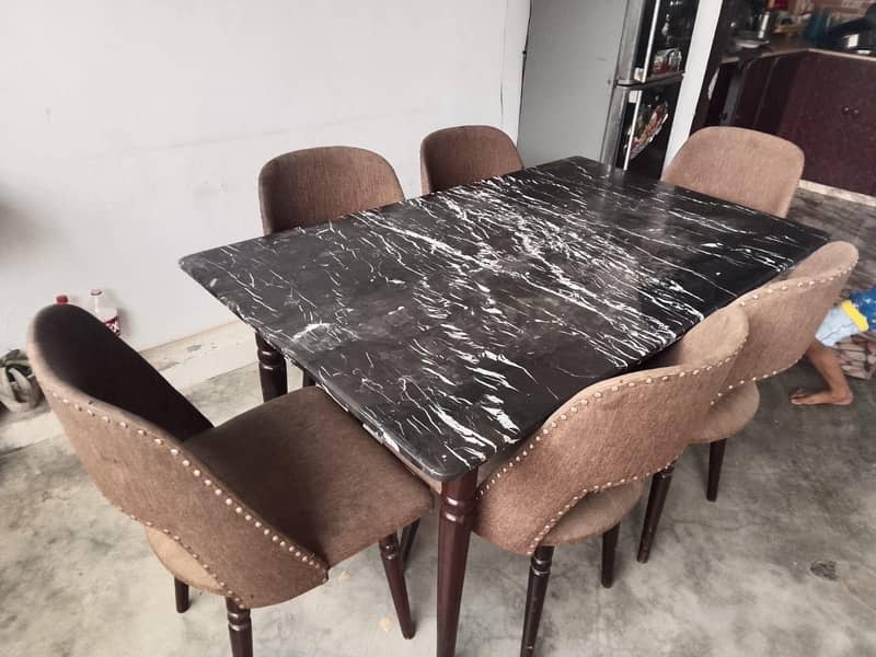 Dining table with chairs 1