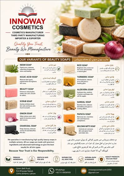  Innoway Beauty Soaps – Natural Care for Every Skin Type 