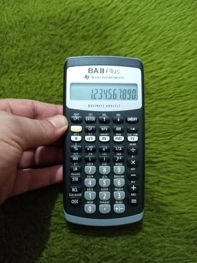 BA II PLUS TEXAS INSTRUMENT Financial Calculator