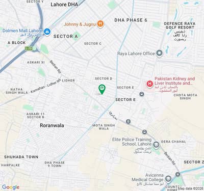 8 Marla Commercial Plot No-- 128 Block CCA 2 Top Location in Phase 6 DHA Lahore For Urgent Sale