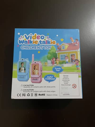 Video Walkie Talkie Children's Toy with Camera & Video Recording | NEW