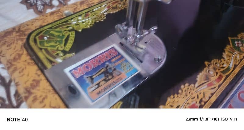 Morris sewing machine 1