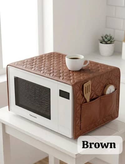 Premium Quilted Plain Oven Cover