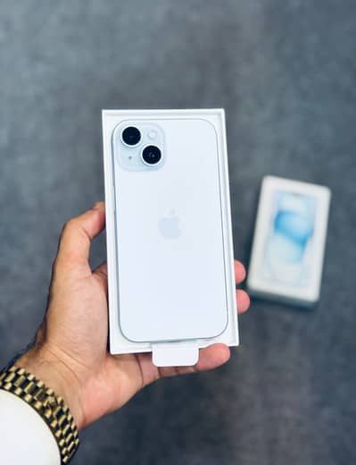 iPHONE 15  BLUE  NON PTA JV SIM LOCKED  128 GB 93%