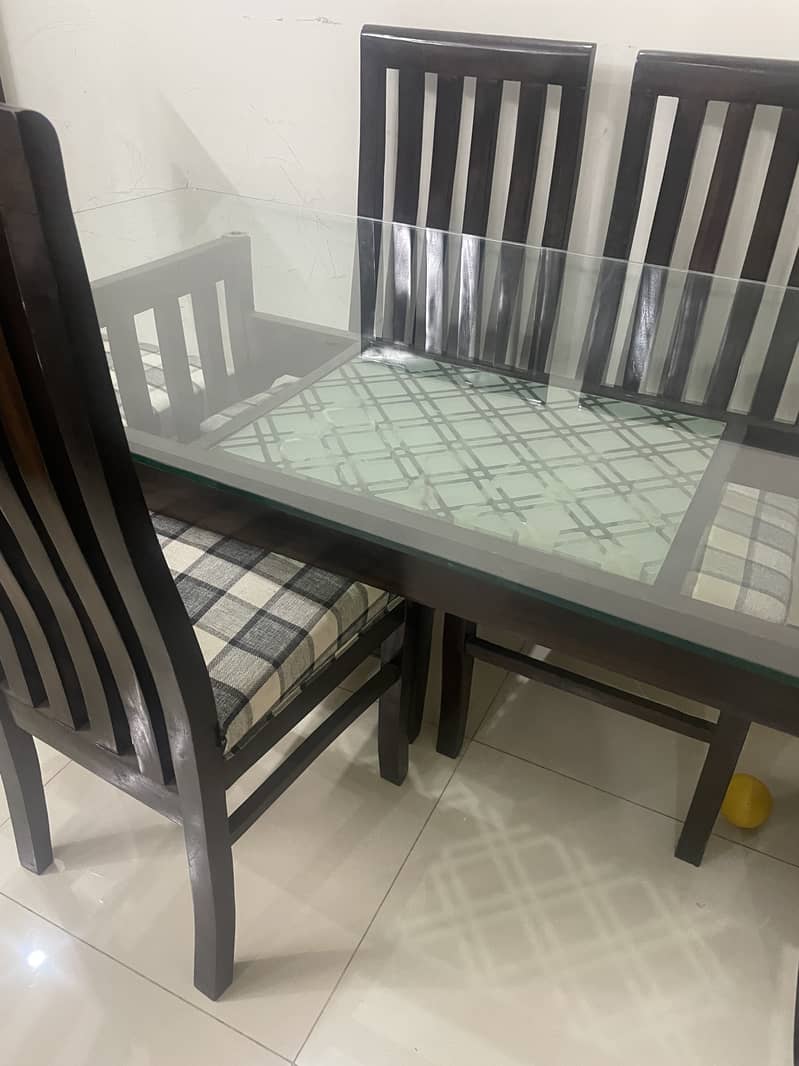 Dining Table 6 Chairs 0