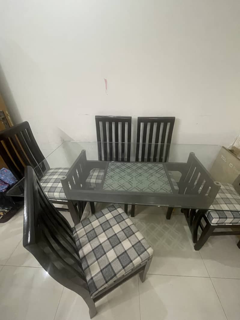 Dining Table 6 Chairs 1