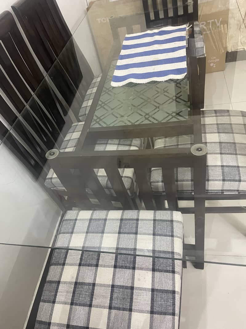 Dining Table 6 Chairs 6