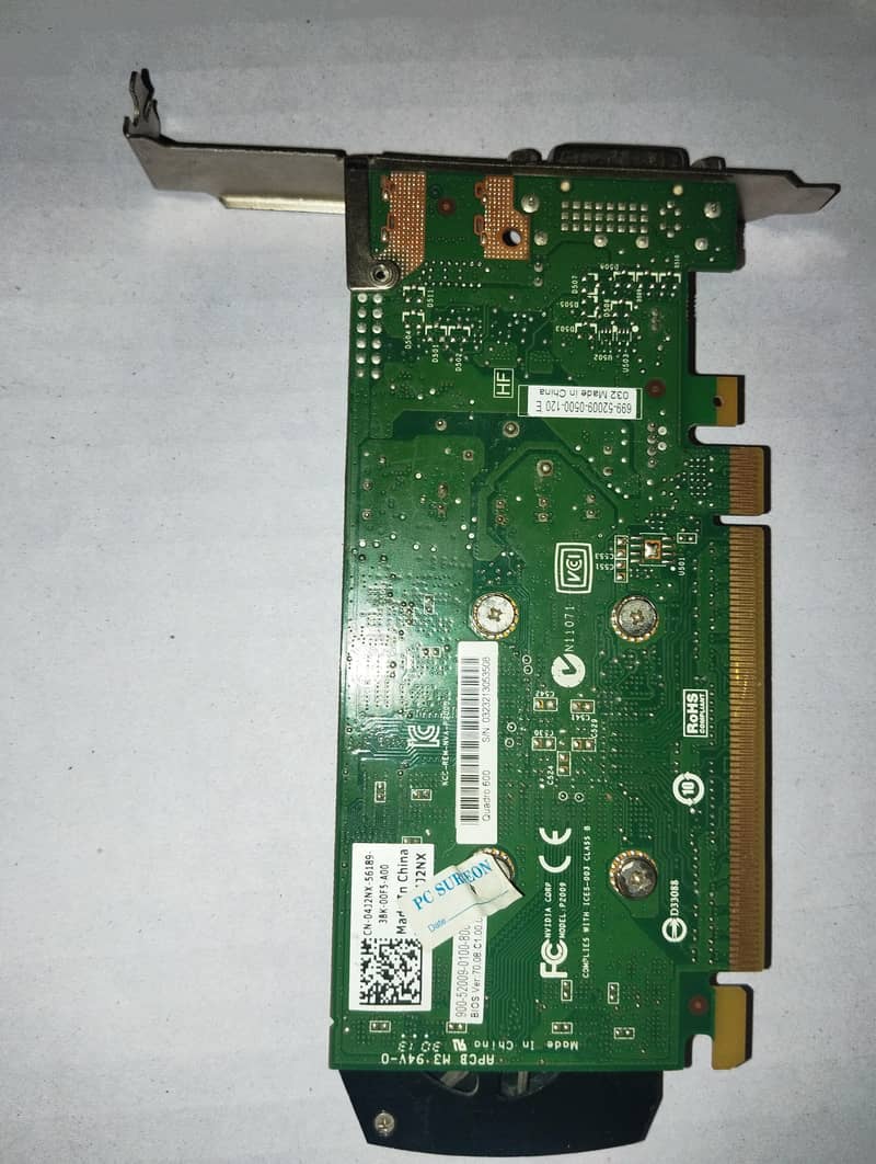NVIDIA QUADRO 600 2