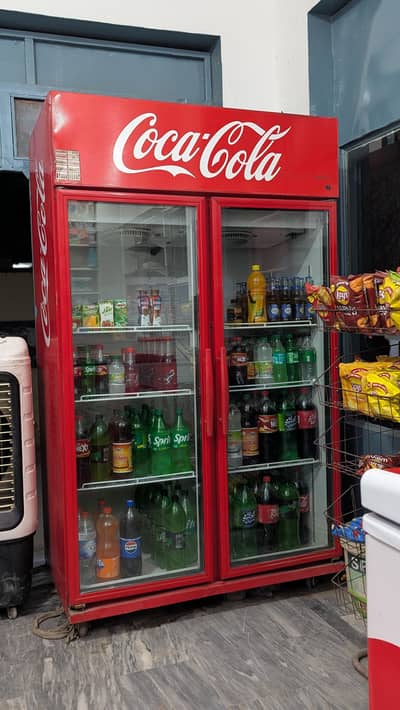 coca cola 2 door chiller