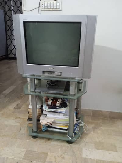 Sony TV used with TV trolley