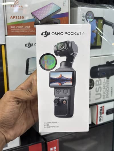 DJI osmo pocket 4 - standard combo - 1 year official warranty
