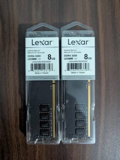 Lexar 8GB DDR4 3200 MHz Desktop RAM