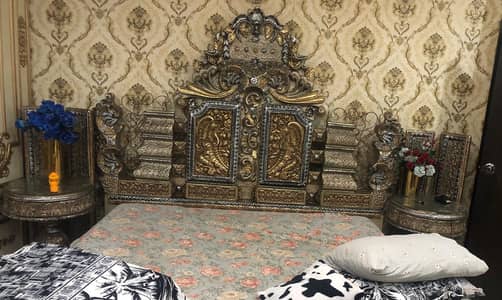 Bed Set - King Size bed - double bed  and dressing table