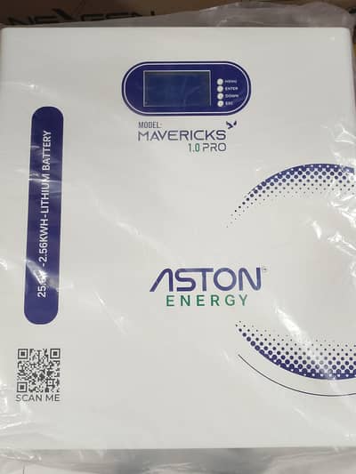 Aston Battery new 2.5kwh Mavericks lithium battery