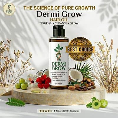 DERMI GROW HAIR OIL ONLY 1499