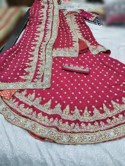 Bridal Lehnga 70,000 in Shafoon Kapra