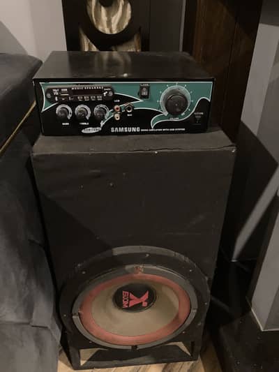 X boom woofer