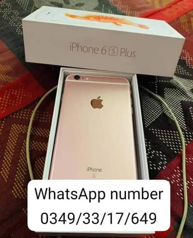 Apple iPhone 6S Plus128 GB with my WhatsApp number