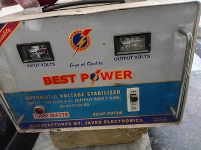 Stabilizer 10000 watts for sale