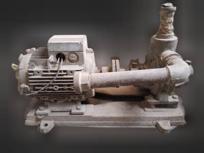 Siemens 5 HP three phase water pump with motor – working condition