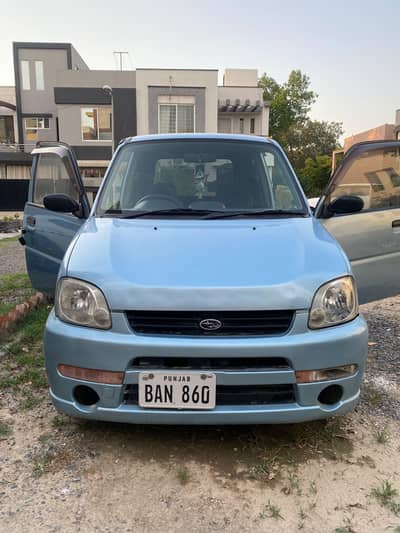 Subaru Pleo 2008/13 sky blue very good condition home used for sale