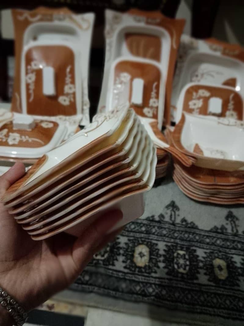 melamine dinner set 7