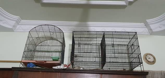 Two cages used condition