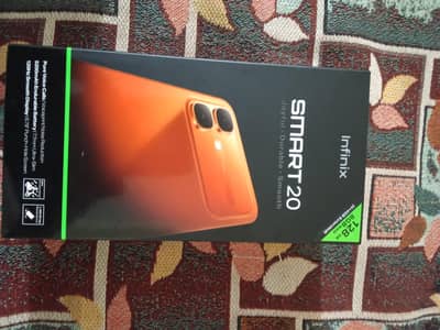 Infinix smart 20 4/128  new model box pack hay