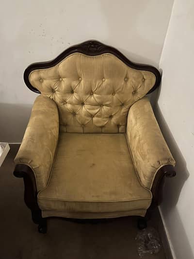 3+1+1 used sofa set for sale