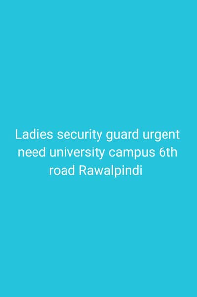 security guard female