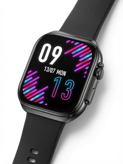 Zero Delta Smartwatch - Premium Gunmetal AMOLED Beauty | Full Box