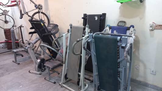 imported manual treadmill roller exercise running walk jogging machine