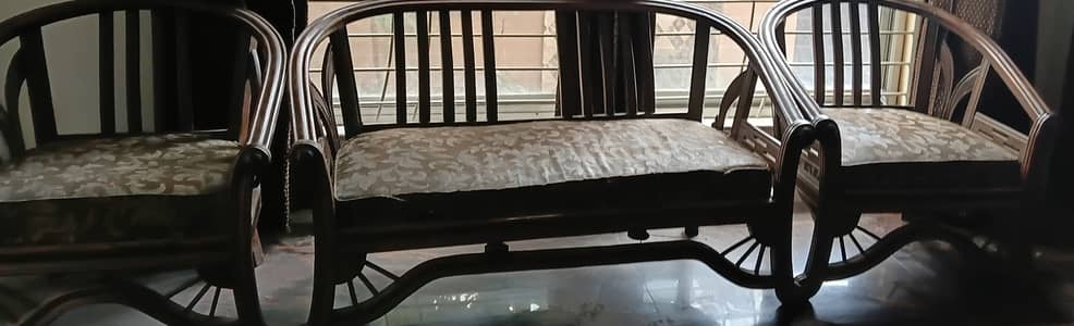 Sofa set, tables, matters