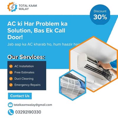AC Service & Repair | Gas Filling | Installation | Expert Technicians