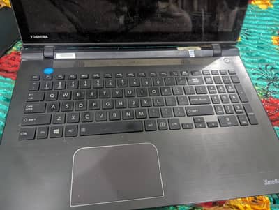Toshiba satellite laptop with touch screen and dedicated graphics card