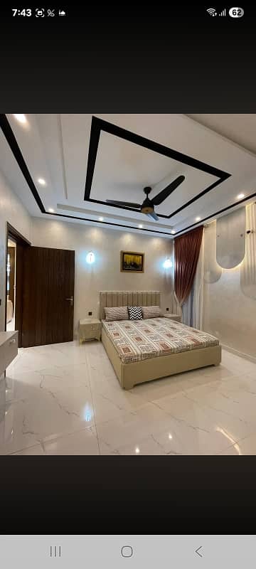 One Bedroom Apartment Fully Furnish For Rent In Jasmine Black Bahria Town Lahore