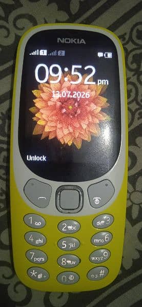 Nokia 3310 mobile with casing for sale